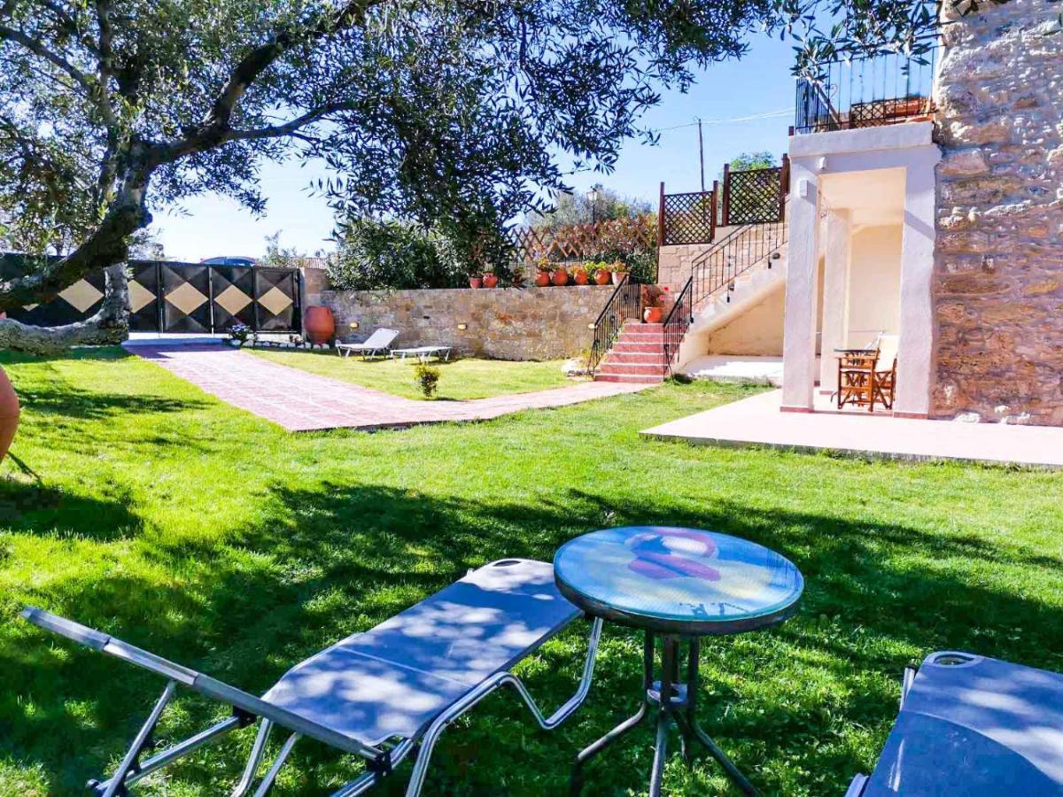 Villa Anastasia Luxe With Top Wifi, Bbq & Amazing Views Kíssamos Exteriör bild
