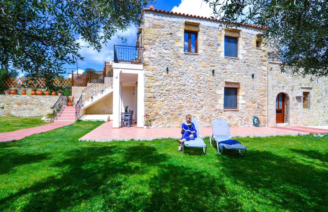 Villa Anastasia Luxe With Top Wifi, Bbq & Amazing Views Kíssamos Exteriör bild