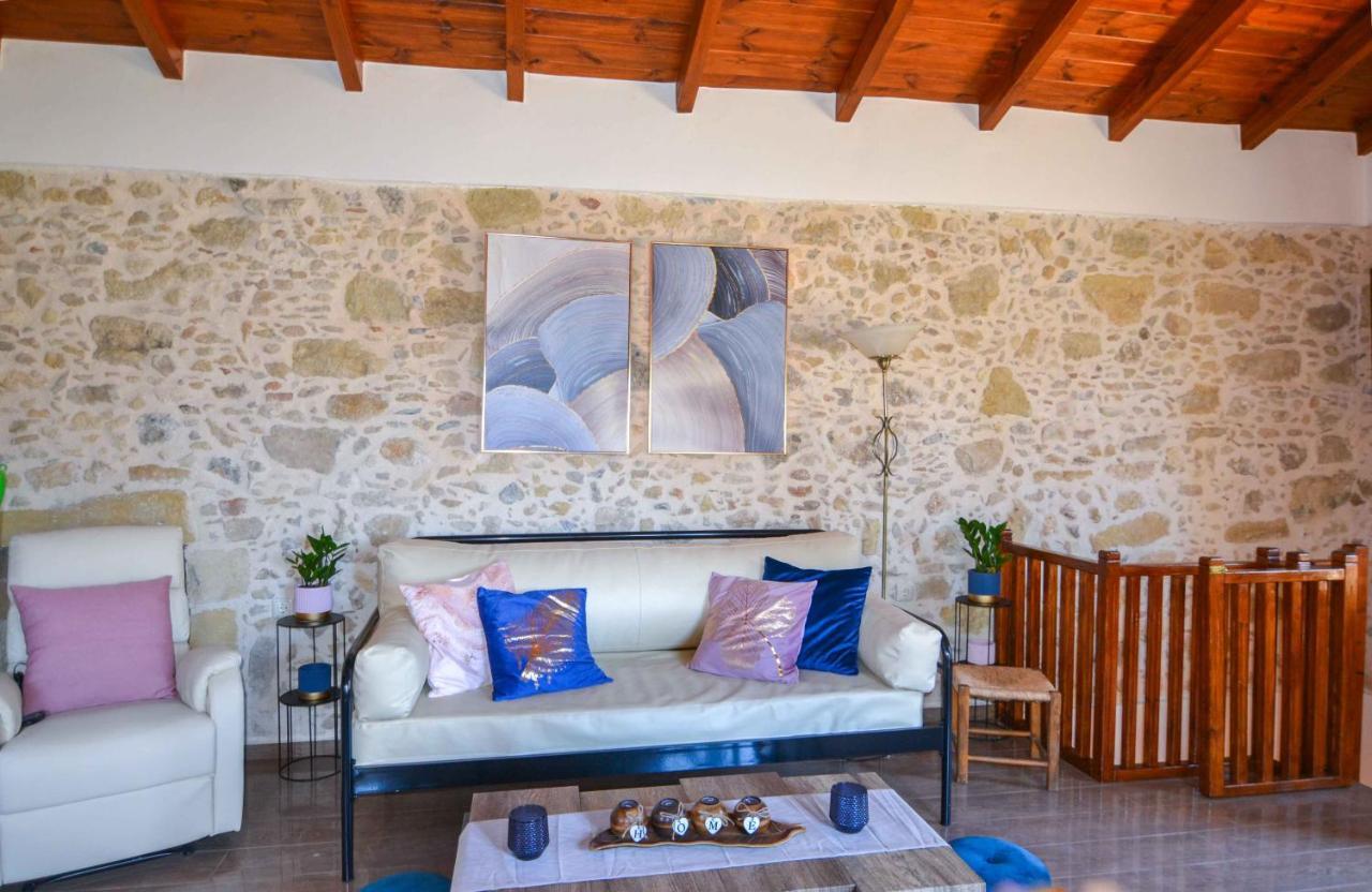 Villa Anastasia Luxe With Top Wifi, Bbq & Amazing Views Kíssamos Exteriör bild