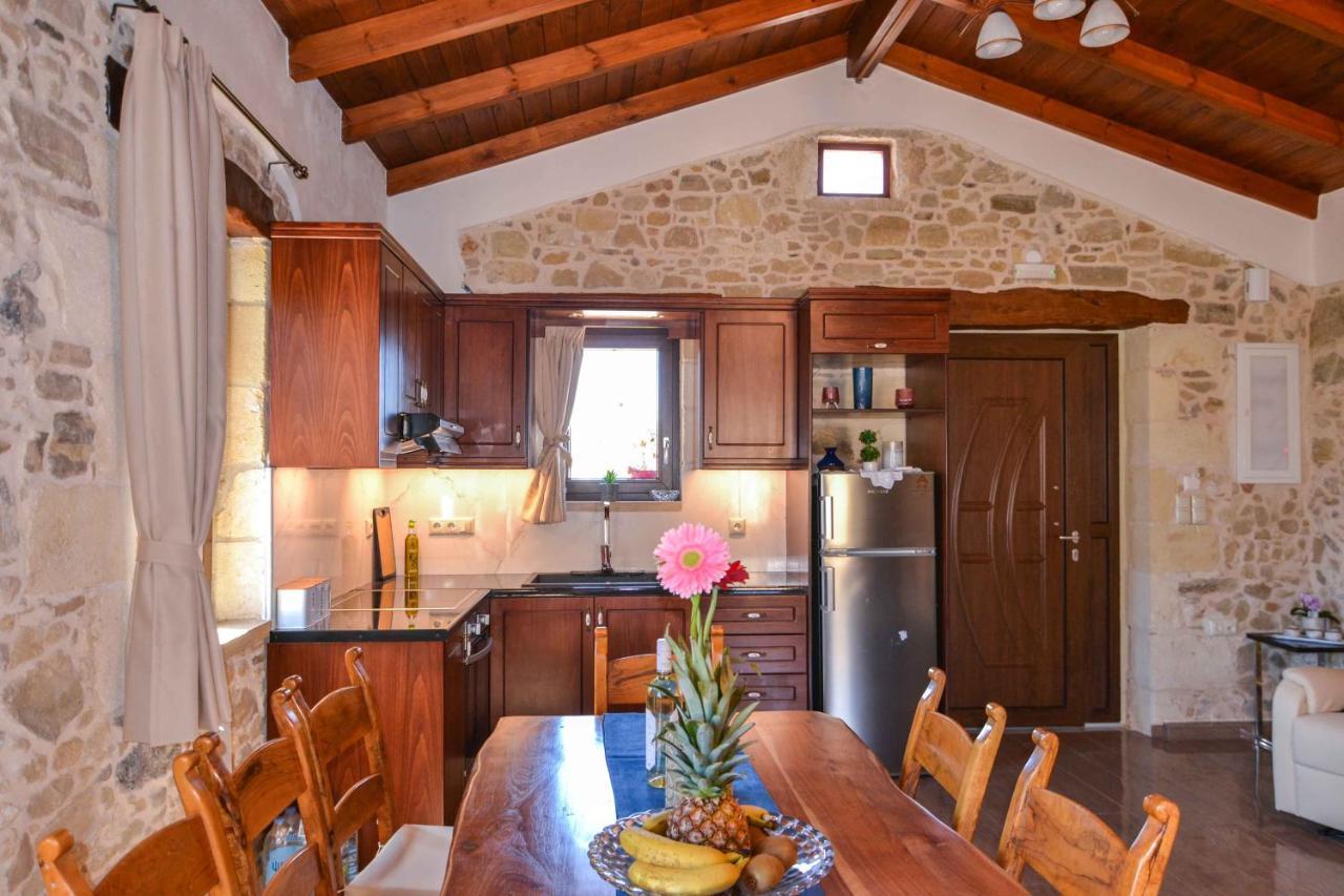 Villa Anastasia Luxe With Top Wifi, Bbq & Amazing Views Kíssamos Exteriör bild