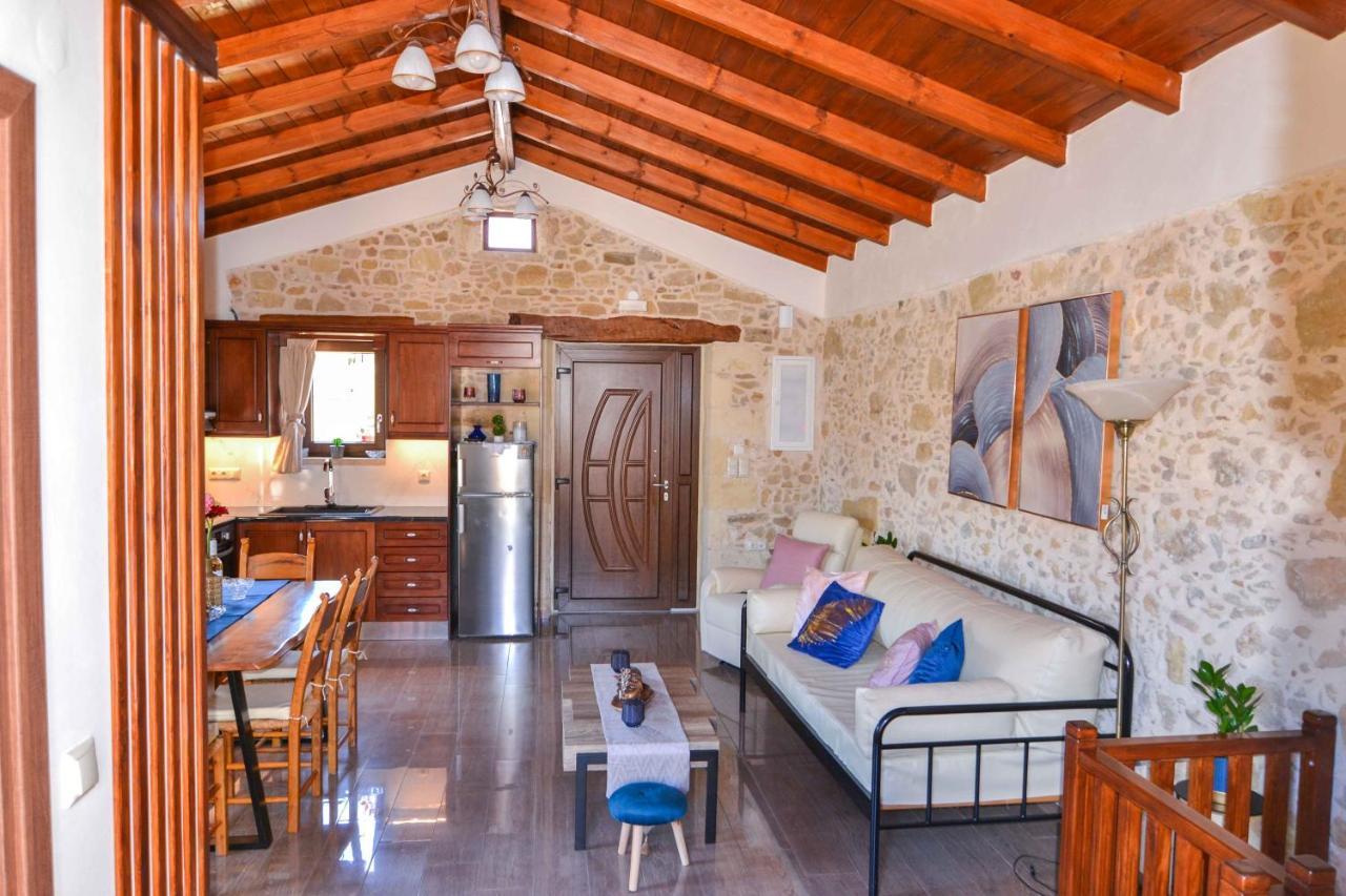 Villa Anastasia Luxe With Top Wifi, Bbq & Amazing Views Kíssamos Exteriör bild