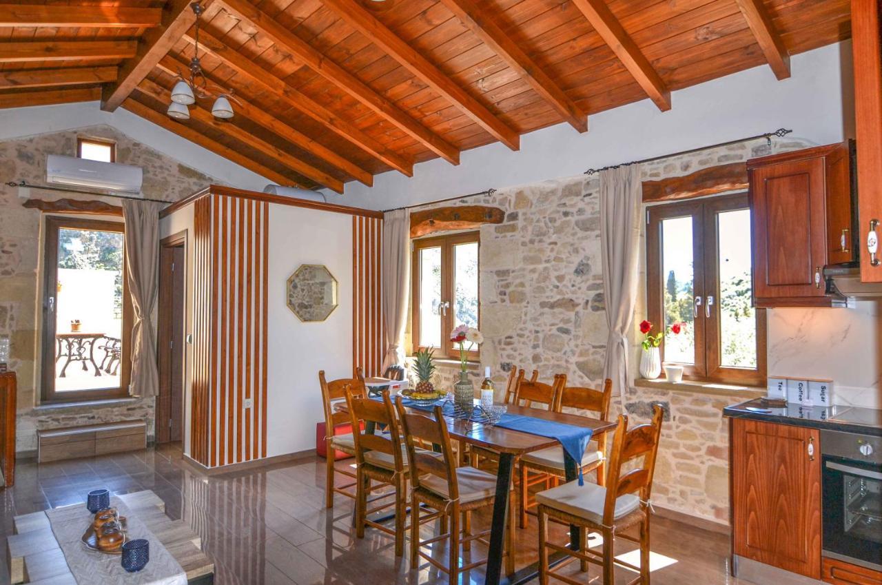 Villa Anastasia Luxe With Top Wifi, Bbq & Amazing Views Kíssamos Exteriör bild