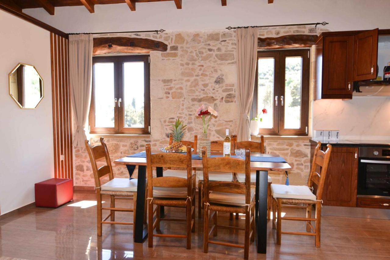 Villa Anastasia Luxe With Top Wifi, Bbq & Amazing Views Kíssamos Exteriör bild